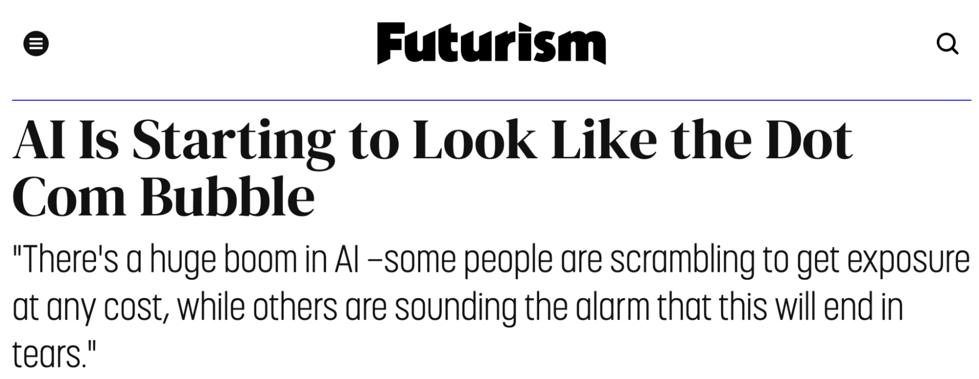 Dot com to Dot AI